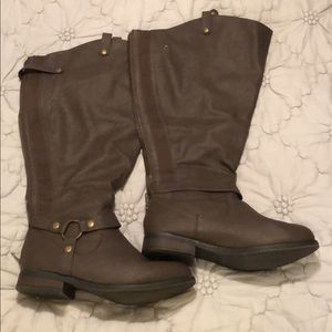 Lane Bryant extra wide calf boots